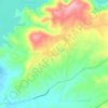 Al-Bahluliya topographic map, elevation, terrain