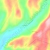 Charlotteville topographic map, elevation, terrain