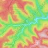 Speyerbrunn topographic map, elevation, terrain