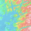 Ombo topographic map, elevation, terrain