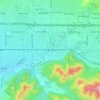 Santa Susana topographic map, elevation, terrain