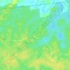 Random topographic map, elevation, terrain