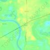 Romayor topographic map, elevation, terrain