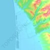 Spille topographic map, elevation, terrain