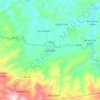 Sansare topographic map, elevation, terrain