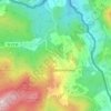 Fuchsreut topographic map, elevation, terrain