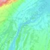 Sorel-Tracy topographic map, elevation, terrain