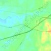 Pembroke topographic map, elevation, terrain