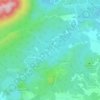 Alumbrado topographic map, elevation, terrain