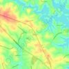 Phinney topographic map, elevation, terrain