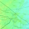 Minjur topographic map, elevation, terrain