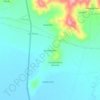Quimsachata topographic map, elevation, terrain