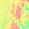 恒丰乡 topographic map, elevation, terrain