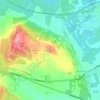 Eddisbury Hill Fort topographic map, elevation, terrain