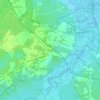 Petersburg topographic map, elevation, terrain