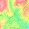 Huntington topographic map, elevation, terrain