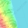 Kidders topographic map, elevation, terrain
