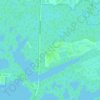 Marco Shores–Hammock Bay topographic map, elevation, terrain