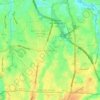 Pamulang topographic map, elevation, terrain