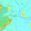 Giingee topographic map, elevation, terrain