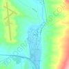 Frontier topographic map, elevation, terrain