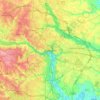 Richmond City topographic map, elevation, terrain
