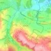 Honnay topographic map, elevation, terrain