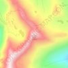 Trapper Peak topographic map, elevation, terrain