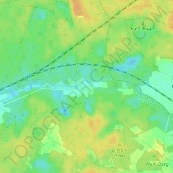 Rehain topographic map, elevation, terrain