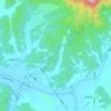 Yeongsong-ri topographic map, elevation, terrain