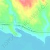 Belmar topographic map, elevation, terrain