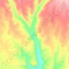 Marran-e `Olya topographic map, elevation, terrain