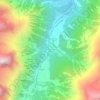 Branche d'en Haut topographic map, elevation, terrain
