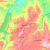 Etampitiya topographic map, elevation, terrain