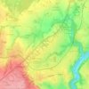 La Billardais des Alleux topographic map, elevation, terrain