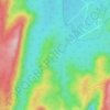 Hasanur topographic map, elevation, terrain