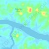 Numbing topographic map, elevation, terrain