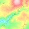 Paddys River Falls topographic map, elevation, terrain