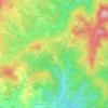 Cerruti topographic map, elevation, terrain