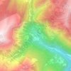 Goglio topographic map, elevation, terrain