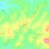 Diabo topographic map, elevation, terrain