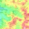 A Carballa Redonda topographic map, elevation, terrain