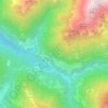 Casél de sóre topographic map, elevation, terrain