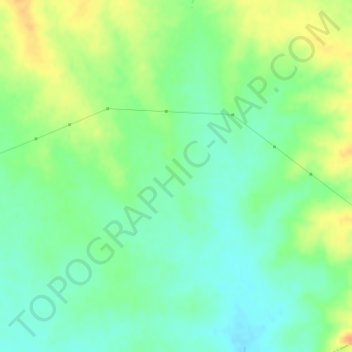 Camero topographic map, elevation, terrain