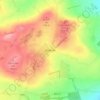 Redford topographic map, elevation, terrain