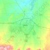 Abilene topographic map, elevation, terrain