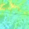 Pièce de Givry topographic map, elevation, terrain