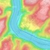 Gaul topographic map, elevation, terrain