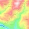 El Cardon topographic map, elevation, terrain
