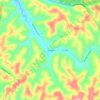 Bradley topographic map, elevation, terrain